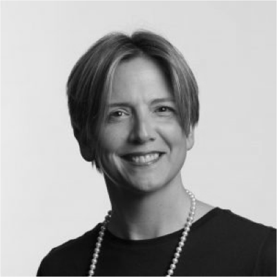 Headshot of Mary Ann LeFort, greyscale